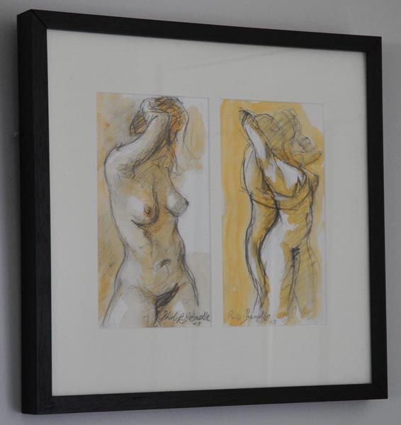 Philip Beadle: Philip Beadle Watercolour Nudes
