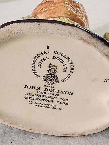 Character Jugs: John Doulton D6656 - Royal Doulton Character Jug