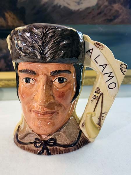 Character Jugs: The Battle of the Alamo D6729 - Royal Doulton Character Jug
