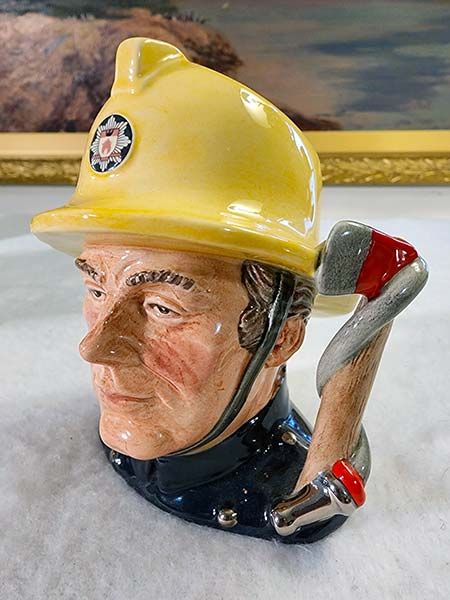 China & Ceramics: The Fireman D6839 - Royal Doulton Character Jug