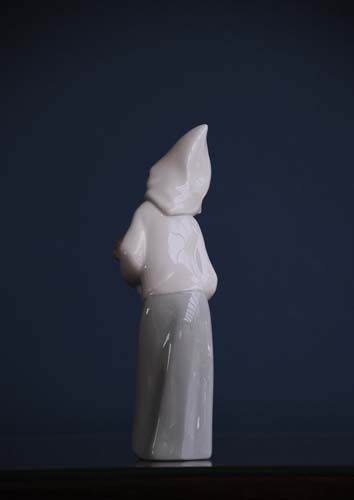 Lladro: Lladro - Girl with Cockerel