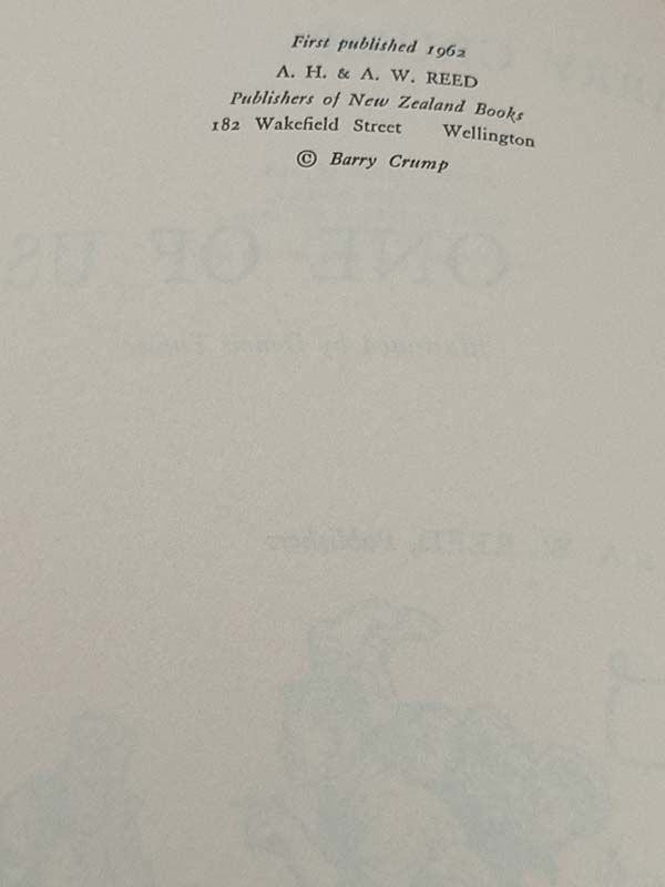 Barry Crump: One Of Us