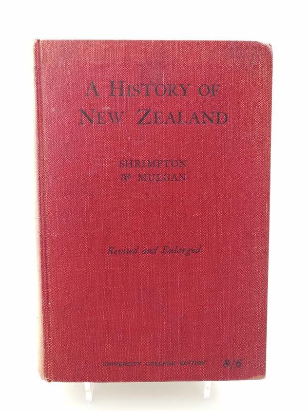 New Zealand books: A History of New Zealand 