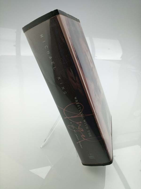 New Zealand books: Wrestling with the Angel a life of janet frame (Signed)