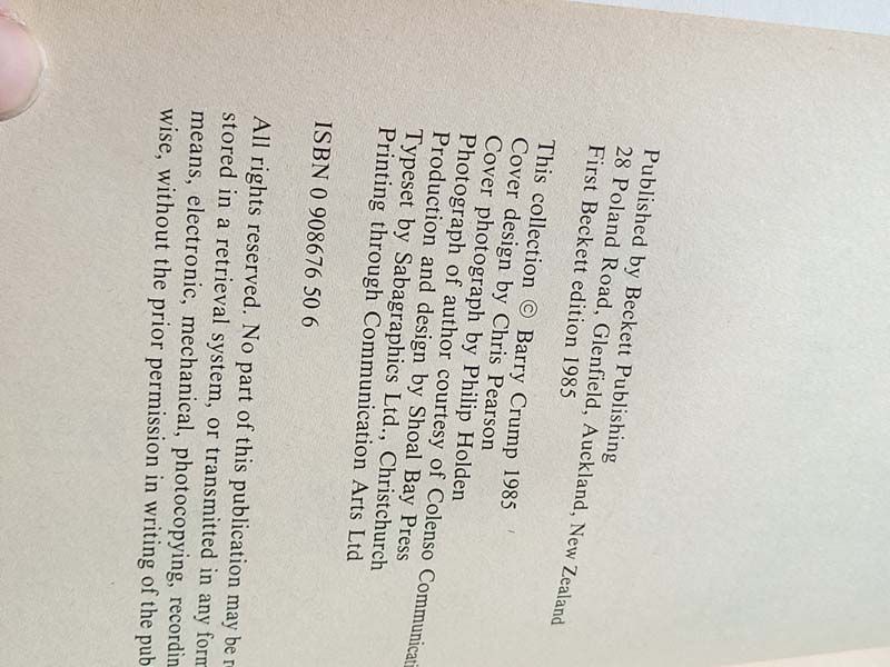 New Zealand books: The Adventures of Sam Cash