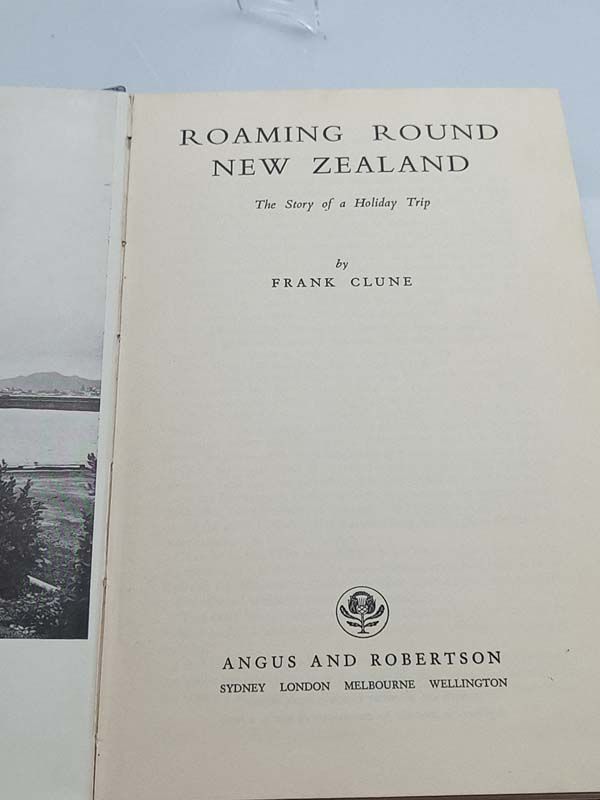 New Zealand books: Roaming Round New Zealand