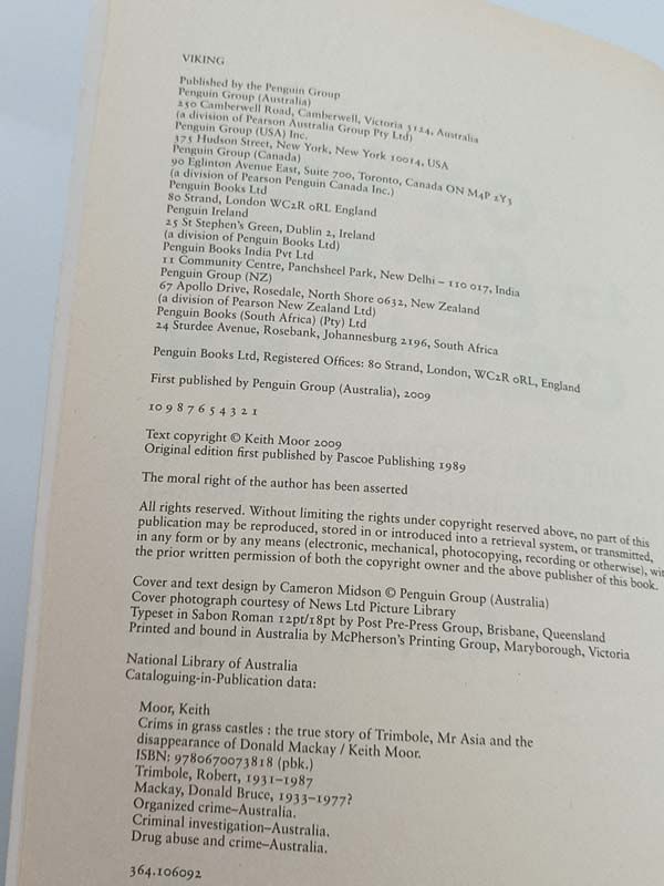 New Zealand books: Crims in grass castles