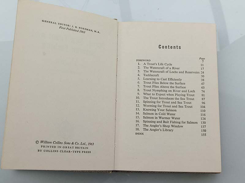 Fishing books: Trout, Sea Trout & Salmon Fishing