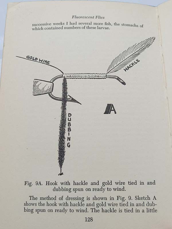 Antique books: Fluorescent Flies