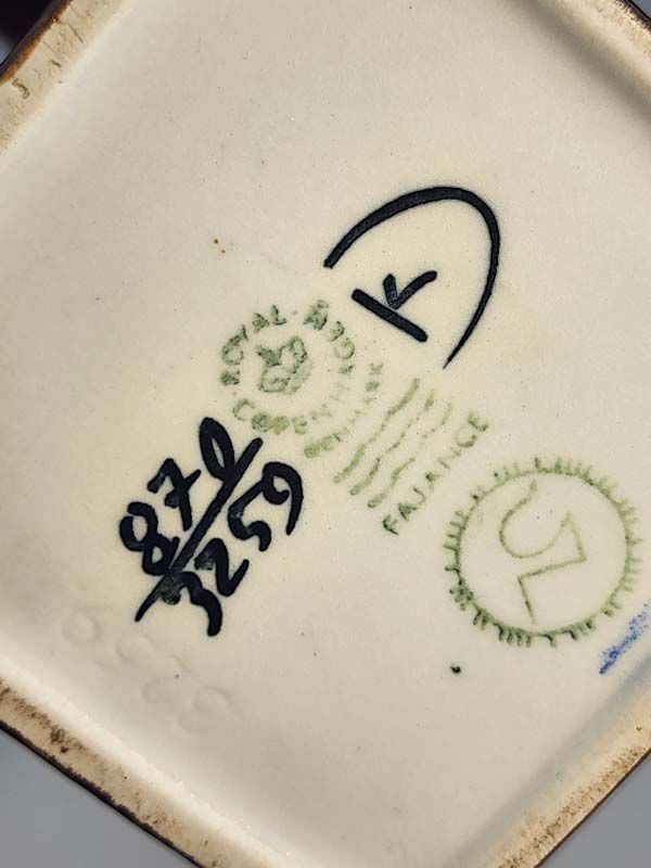 China & Ceramics: Royal Copenhagen Fajance Vase