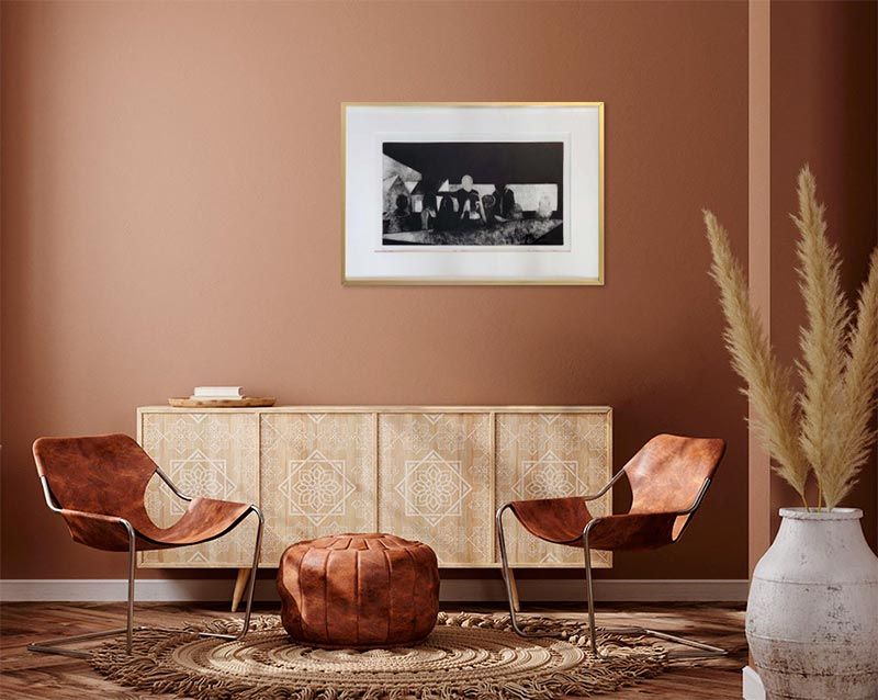 New Zealand Art: John Drawbridge - The Party