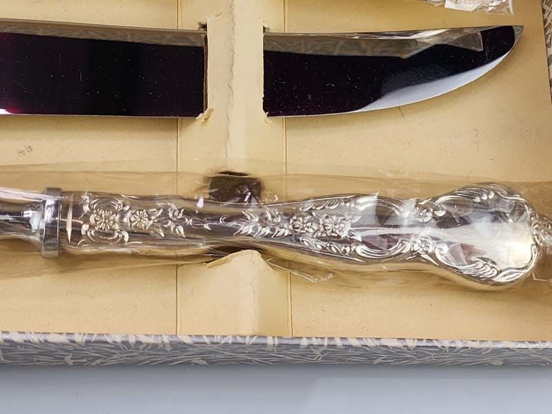 Silver & Gold: RODD Silver Camille Carving Set