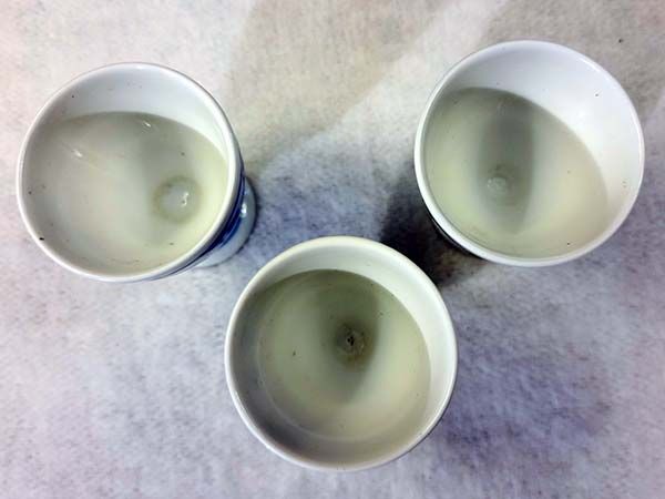 China & Ceramics: Copenhagen Blue fluted egg cups