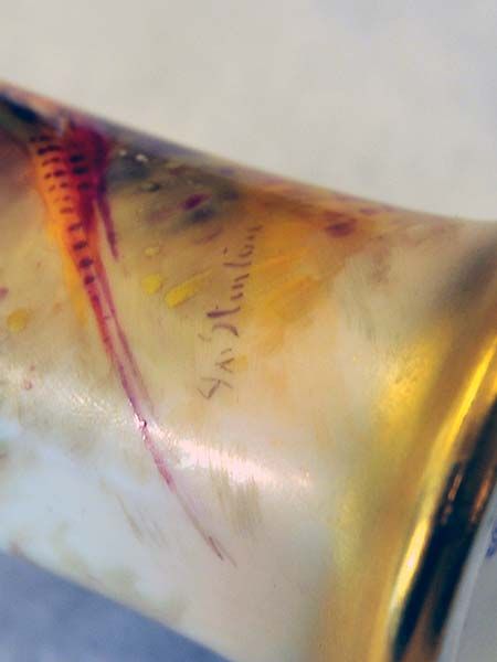 Pheasants Pattern: Royal Worcester Stinton Vase 1939