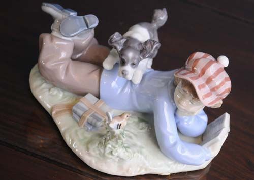 Lladro - Model #5451: Study buddies