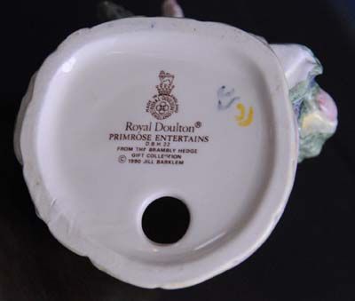 Brambly hedge: Primrose Entertains - Royal Doulton