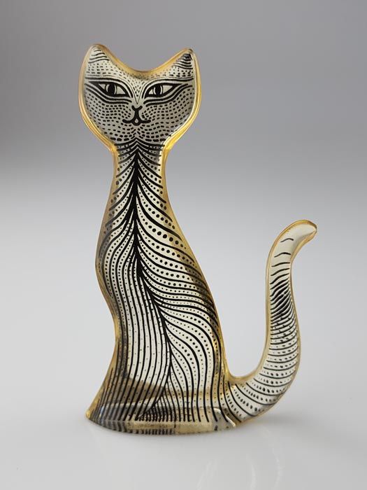 Lucite Abraham Palatnik Cat
