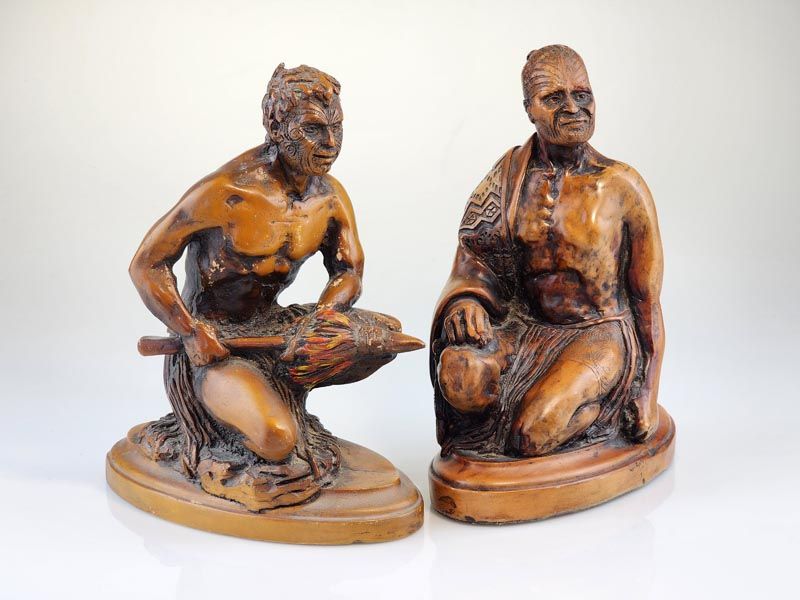 Allan Davey Co - Maori figurines