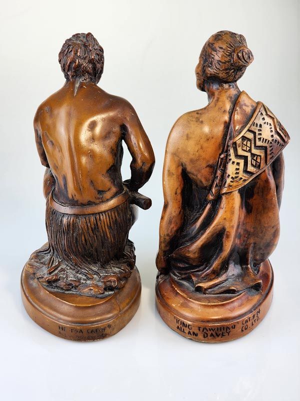 Vintage & Retro: Allan Davey Co - Maori figurines