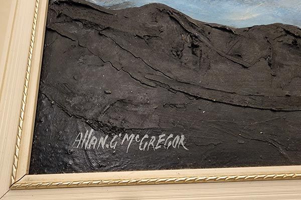 New Zealand Art: Allan McGregor Painting