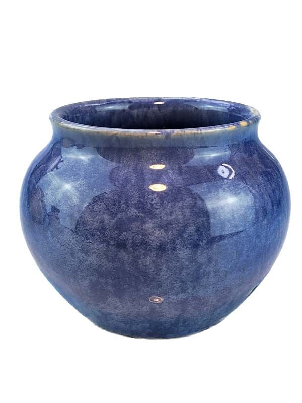 NZ Pottery: Ambrico blue vase
