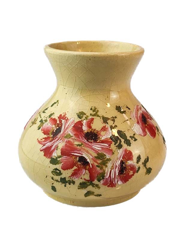NZ Pottery: Ambrico flower vase