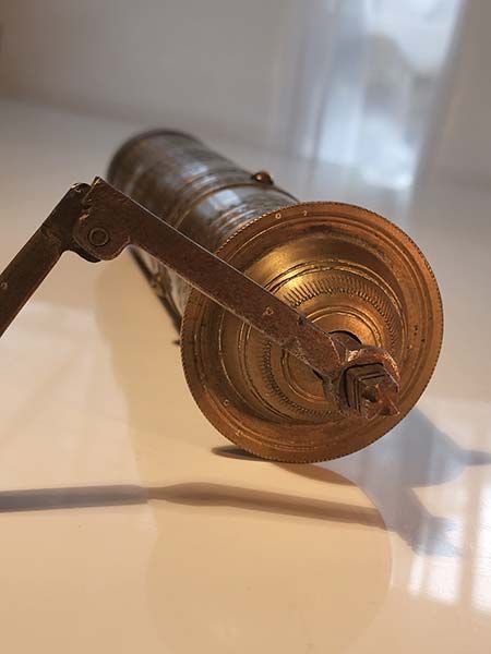 Curios: Turkish Ottoman Spice Coffee Grinder