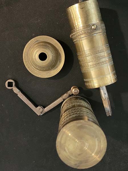Curios: Turkish Ottoman Spice Coffee Grinder