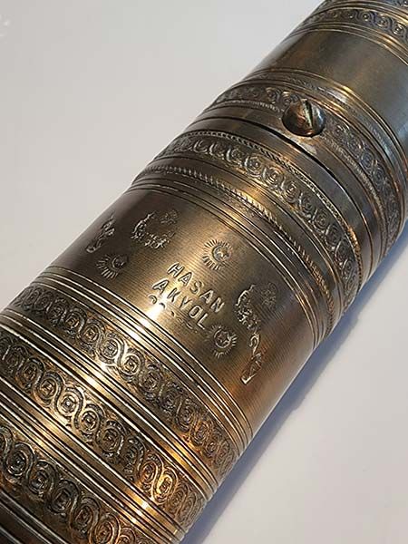 Curios: Turkish Ottoman Spice Coffee Grinder