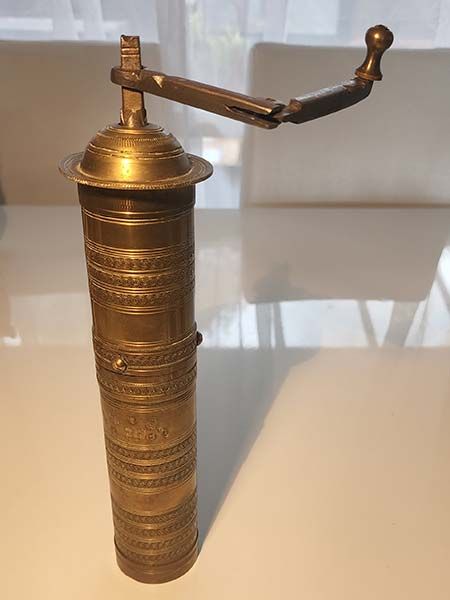 Curios: Turkish Ottoman Spice Coffee Grinder