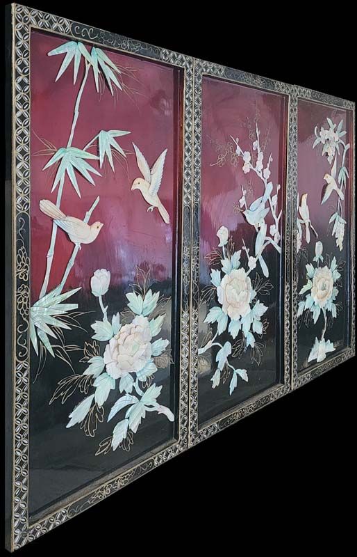 Asian items: Asian plaques