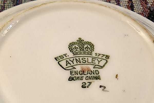 Aynsley: Aynsley Cabbage Rose dish