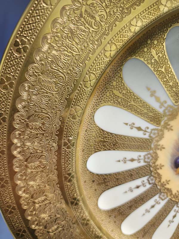 China & Ceramics: Aynsley Orchard Gold Plate