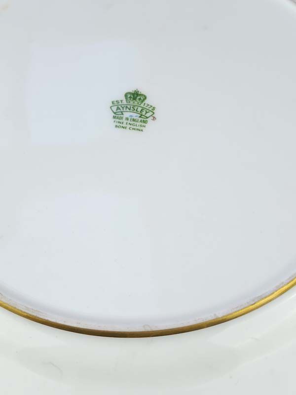 China & Ceramics: Aynsley Orchard Gold Plate