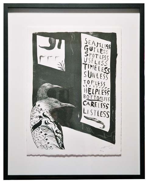 New Zealand Art: Bill Hammond, Seamless Gutless