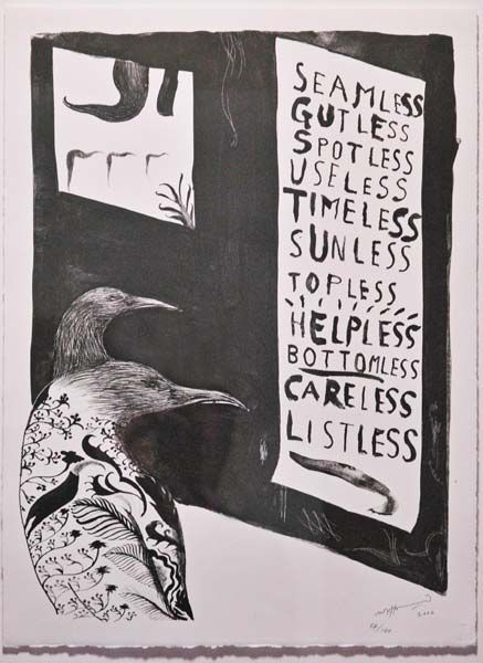 New Zealand Art: Bill Hammond, Seamless Gutless