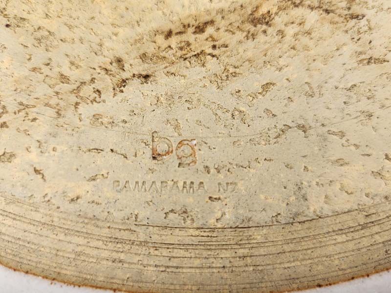 - Signed studio pottery: Brian Gartside Platter