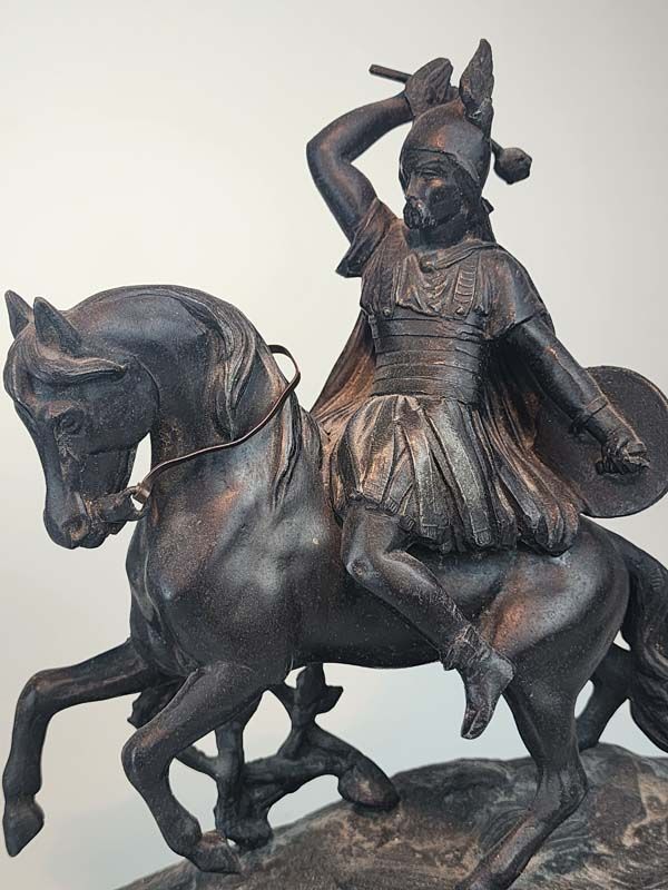 Antiques: Warriors on Horse, pair