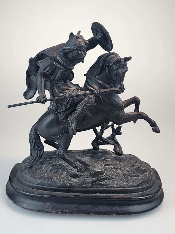 Antiques: Warriors on Horse, pair
