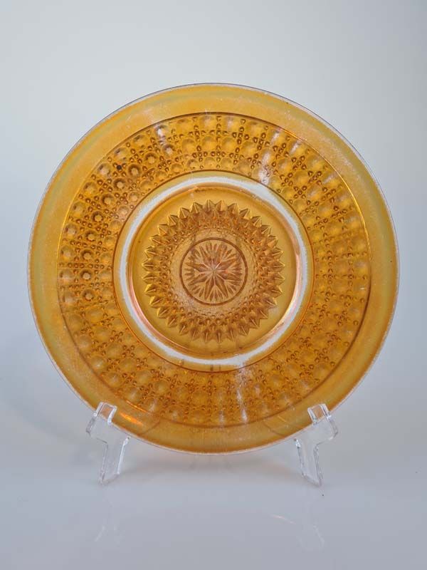 Carnival Glass Plate
