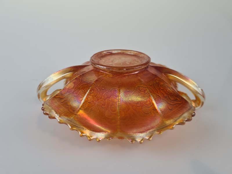 Carnival Glass: Carnival Glass Bon Bon Dish