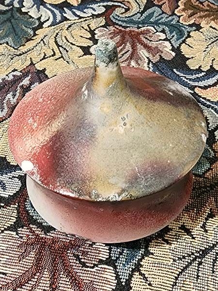 - Signed studio pottery: Celia Parkinson Incense burners