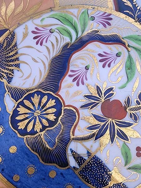 Spode: Regency hand painted plates