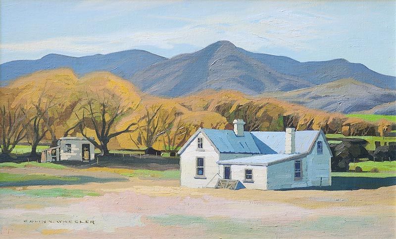 Landscape of &quot;On the Maniototo&quot;, Colin Wheeler