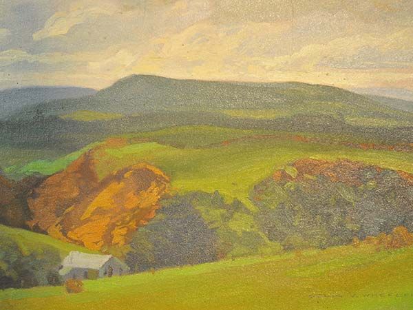 Landscape of springtime in North Otago, Colin Wheeler