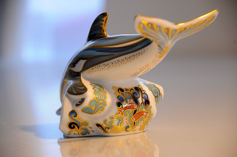 China & Ceramics: Royal Crown Derby - Dolphin