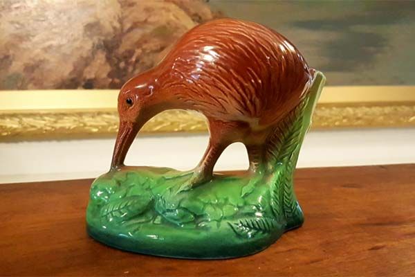 Crown Lynn: Crown Lynn - Kiwi multi coloured TIKI