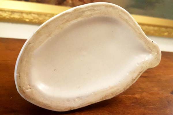 NZ Pottery: Crown Lynn - Kiwi, white coloured