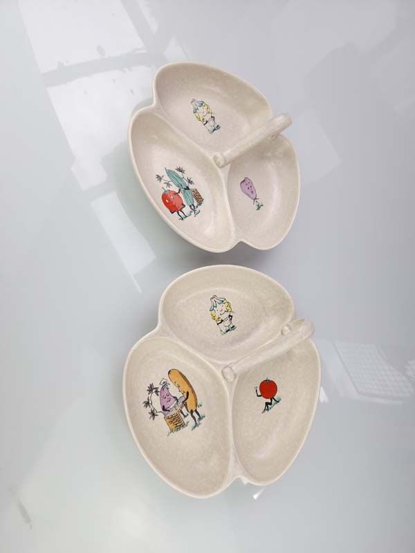 China & Ceramics: Crown Devon - Gaiety Grill Plates