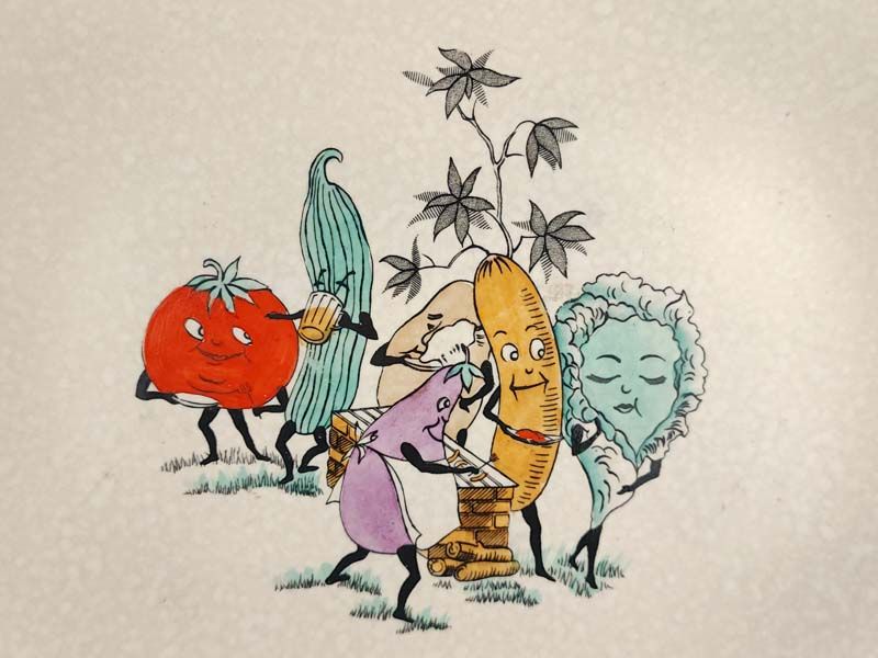 China & Ceramics: Crown Devon - Gaiety Grill Plates